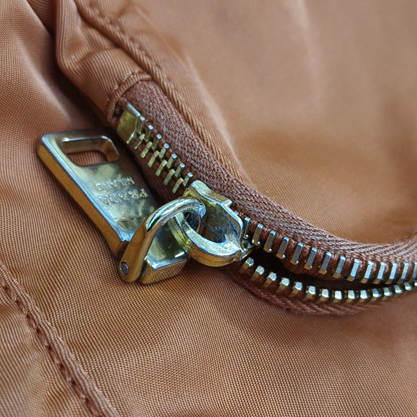 Fabric Shoulder Bag Orange