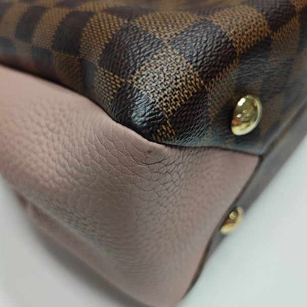 BRITTANY BB Damier Ebene Coated Canvas Brown