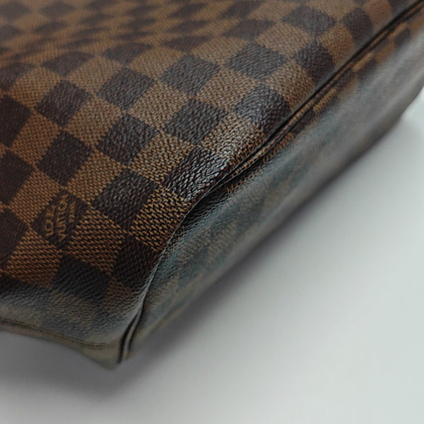 NEVERFULL MM Damier Ebene Coated Canvas Brown