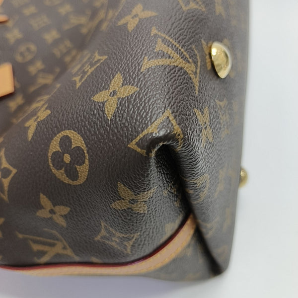 CARRYALL MM Monogram Coated Canvas Brown