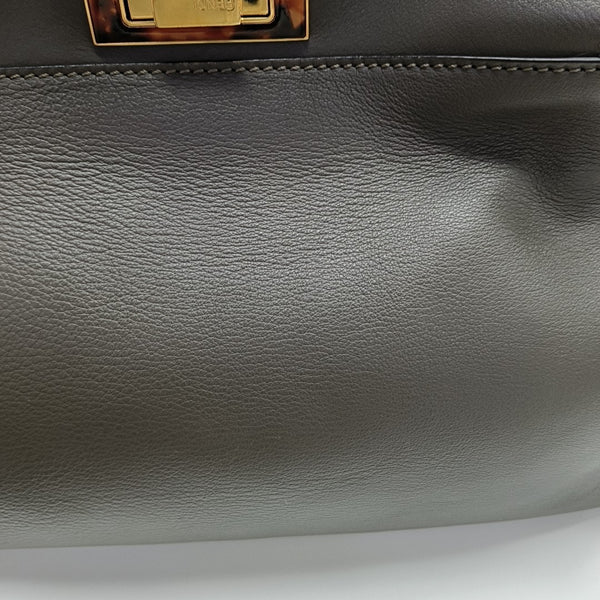 Peekaboo Medium Calfskin Gray