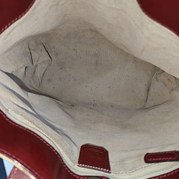 Coated Canvas Tote Bag Beige