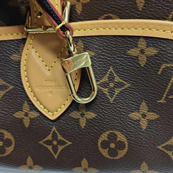 DIANE Monogram Coated Canvas Brown