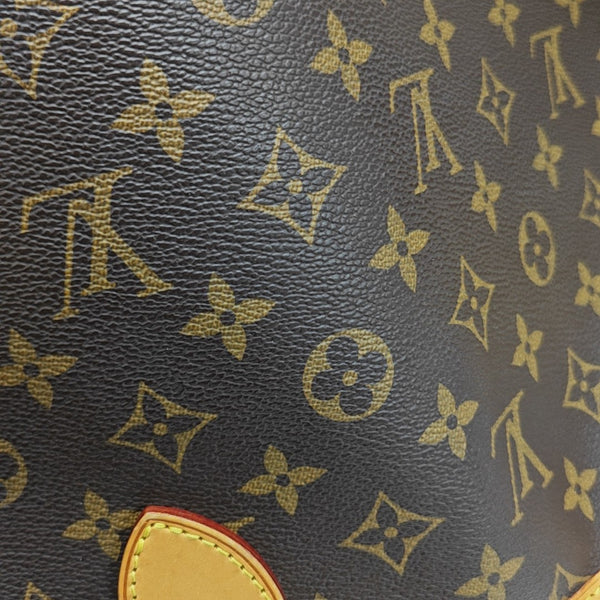 NEVERFULL GM Monogram Coated Canvas Brown