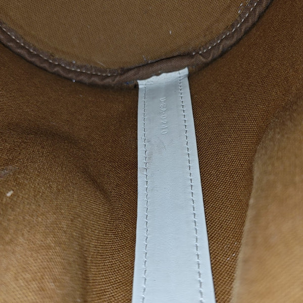 Coated Canvas Small Brown