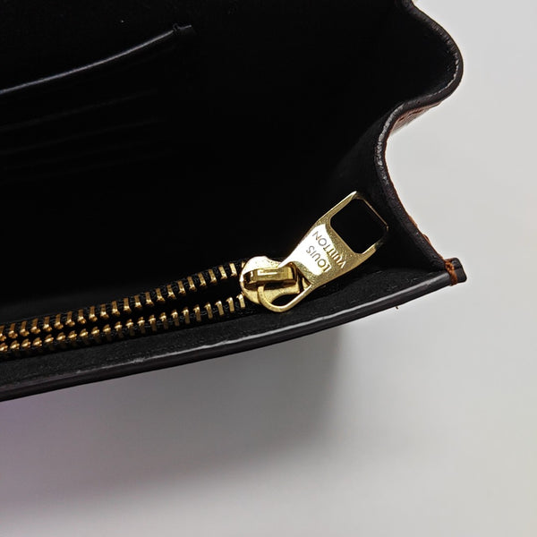 DAUPHINE WOC Monogram Coated Canvas Brown