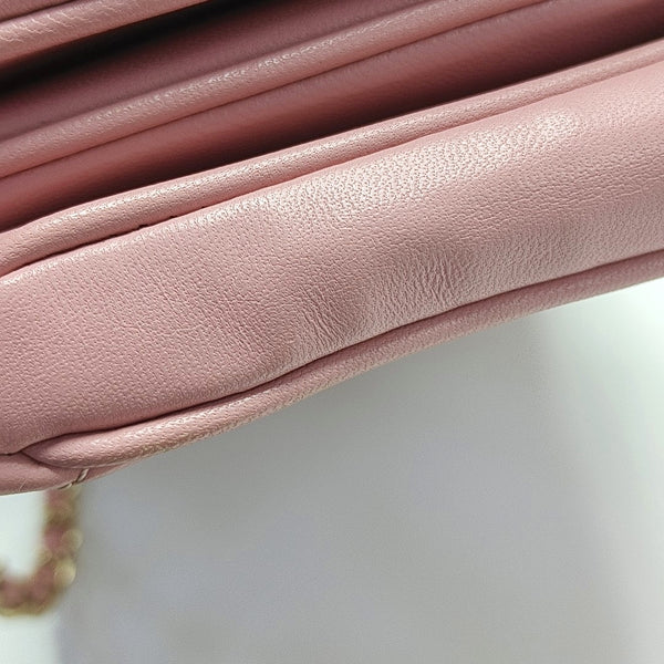 Quilted Lambskin Pink