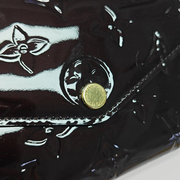 SARAH Patent Leather Red Wallet