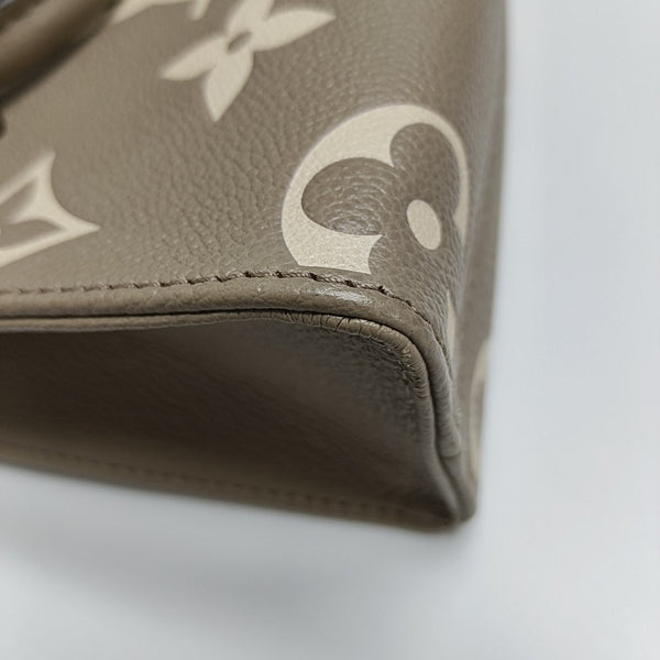 ONTHEGO BB Monogram Calfskin Gray