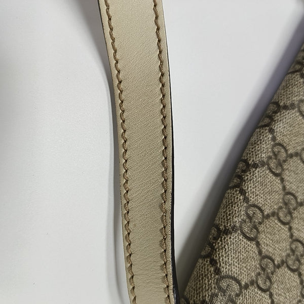 Ligne Shima Monogram Coated Canvas Beige