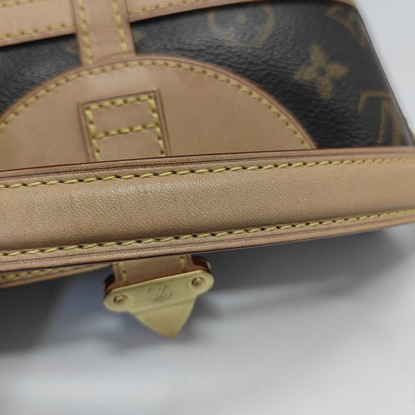 DUFFLE Monogram Coated Canvas Brown