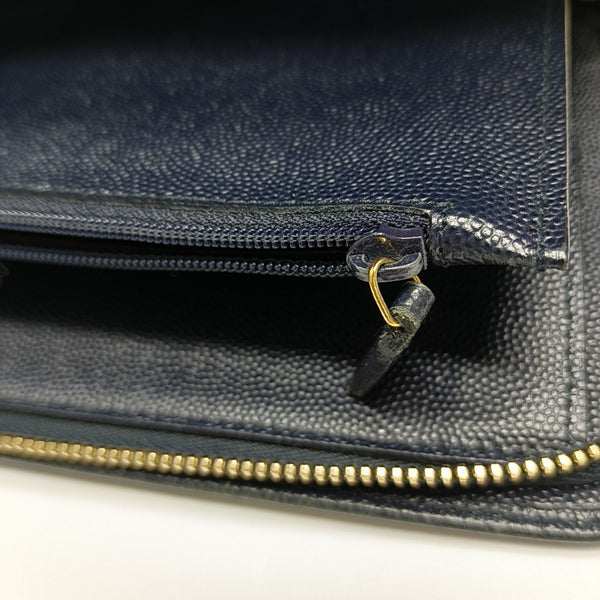 RIVE GAUCHE Calfskin Blue