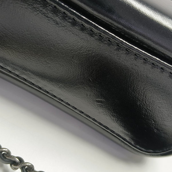 GABRIELLE Small Quilted Calfskin Black