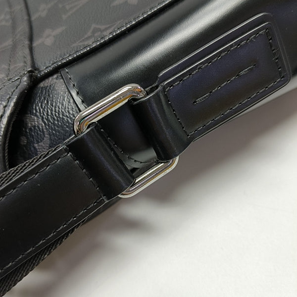 VOYAGER PM Monogram Coated Canvas Black