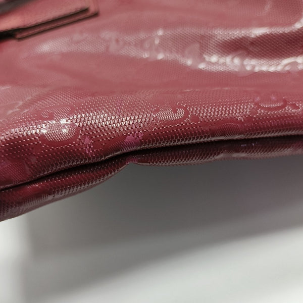 GG Imprime Monogram Coated Canvas Red