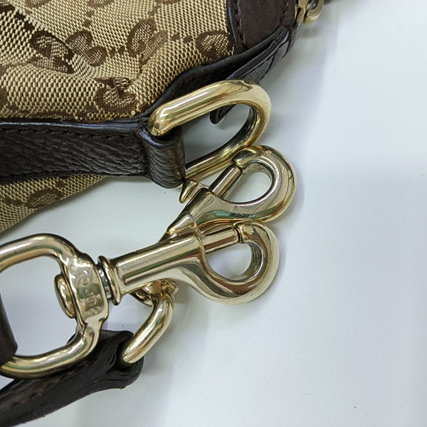 Monogram Canvas Tote Bag Brown