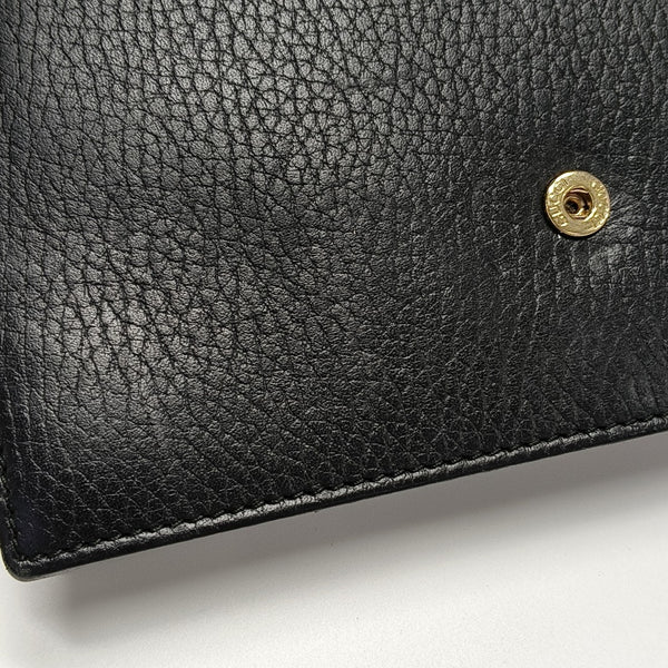 Interlocking G Small Calfskin Black