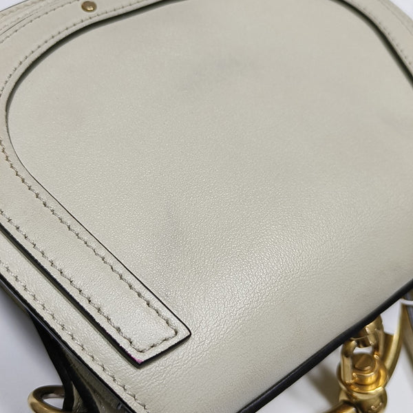 Nile Small Calfskin White