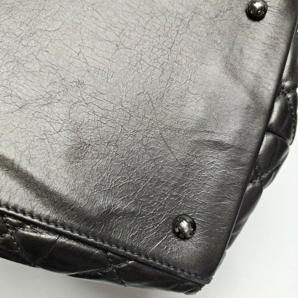 Quilted Calfskin Gray