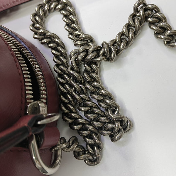GG Blooms Mini Monogram Coated Canvas Beige