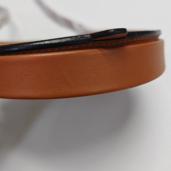 Heel Small Calfskin Brown