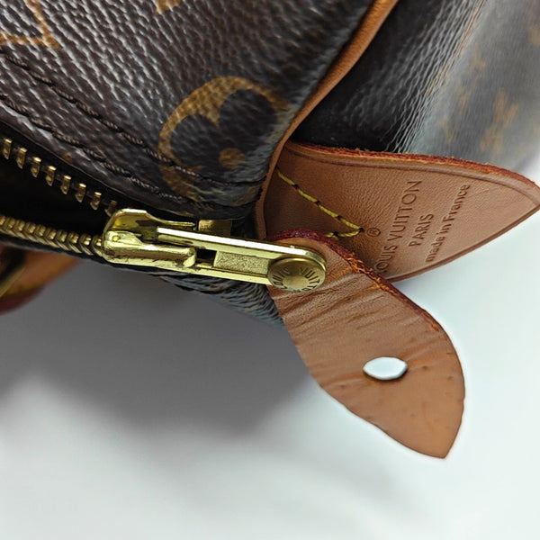 SPEEDY 25 Monogram Coated Canvas Brown