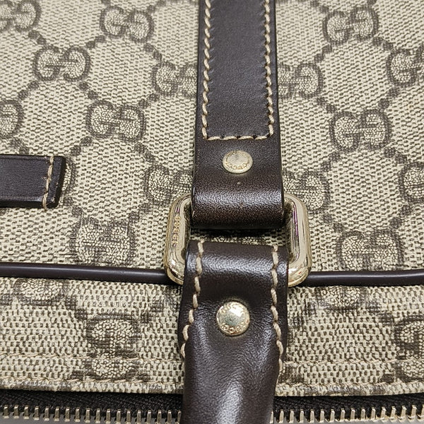 Duffle Monogram Coated Canvas Beige