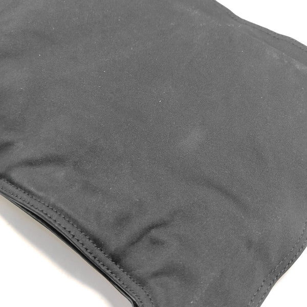 Fabric Shoulder Bag Black
