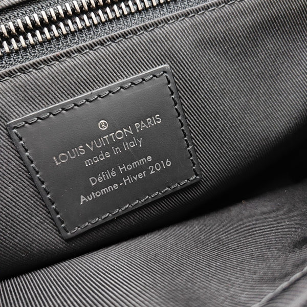VOYAGER PM Monogram Coated Canvas Black