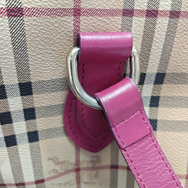 Nova Check Coated Canvas Brown