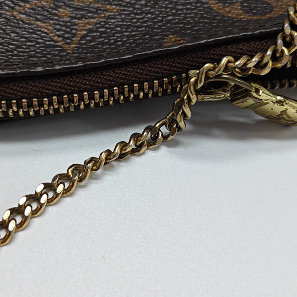 ACCESORIOS Lona recubierta Mini Monogram marrón
