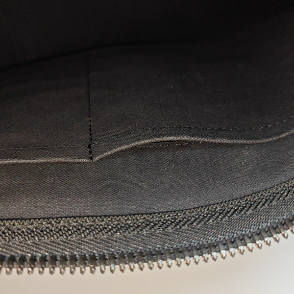 KEEPALL 35 Monogram Coated Canvas Black