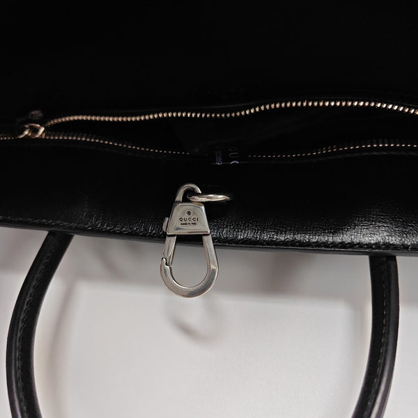 Retro Medium Monogram Coated Canvas Black