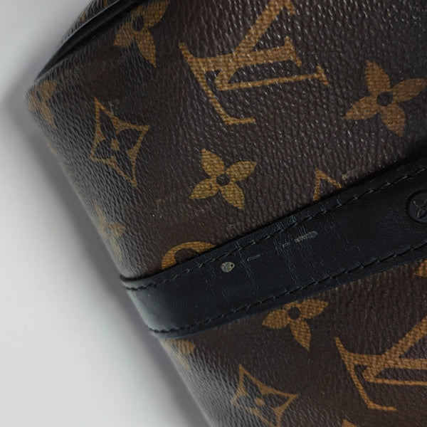 KEEPALL Nano Monogram Coated Canvas Brown