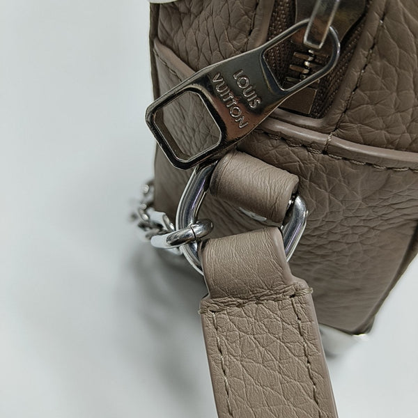SOFT TRUNK Mini Monogram Calfskin Gray
