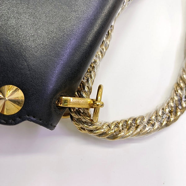 Kan I Mini Calfskin Black