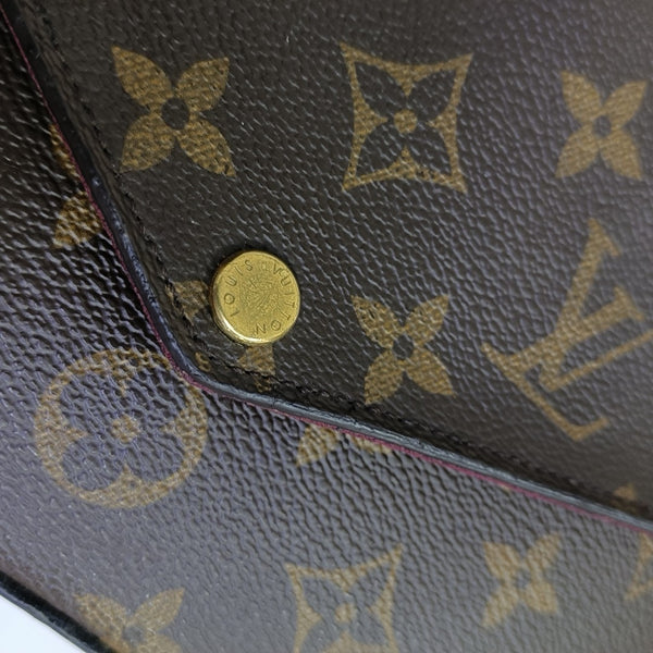 FÉLICIE Monogram Coated Canvas Brown