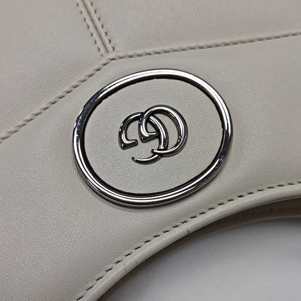 Calfskin Shoulder Bag White