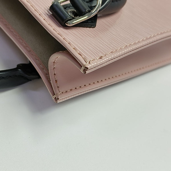 SAC PLAT Mini Epi Pink