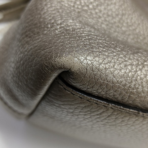 Soho Large Calfskin Beige