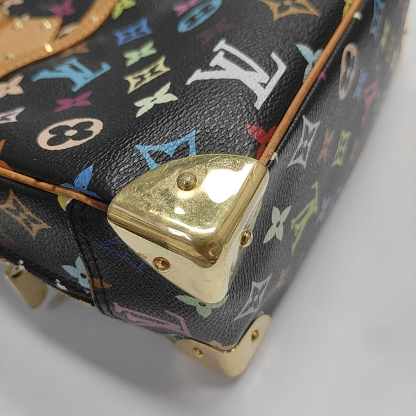 LV × TM DEAUVILLE Monogram Coated Canvas Black
