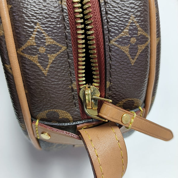 BOITE CHAPEAU PM Monogram Coated Canvas Brown