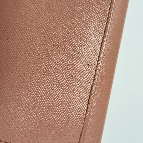 Authenticated pre-owned Gancini Calfskin Pink Wallet - Wallet at Looply