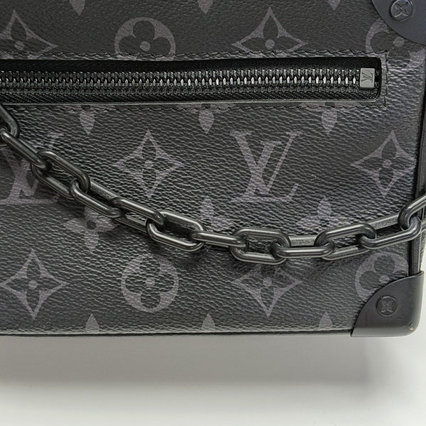 SOFT TRUNK Mini Monogram Coated Canvas Black