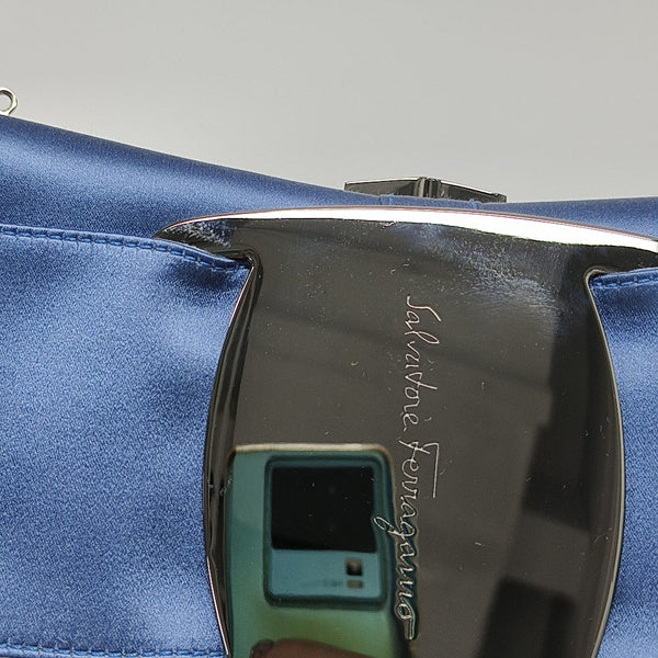 Vara Silk Satin Blue