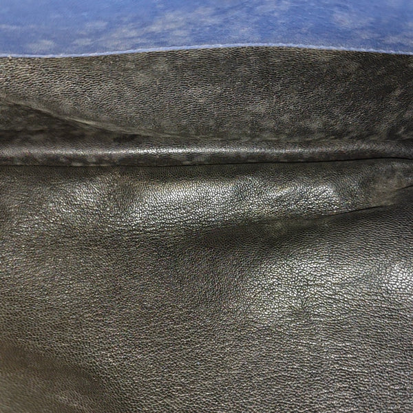Quilted Lambskin Shoulder Bag Blue