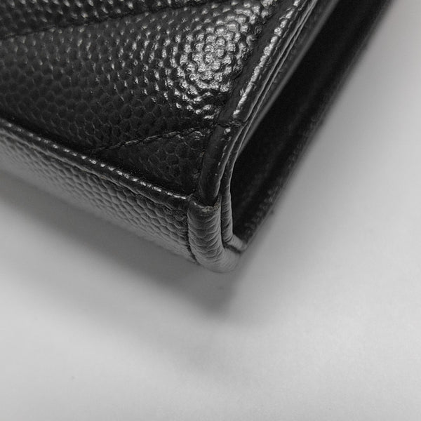 MONOGRAM Medium Chevron Calfskin Black