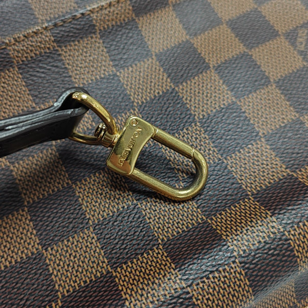 SAINT PAUL Damier Ebene Coated Canvas Brown