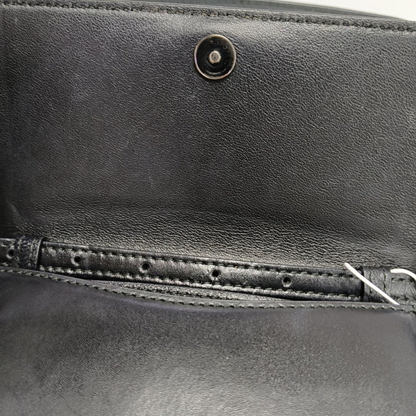 Sharp Mini Calfskin Black