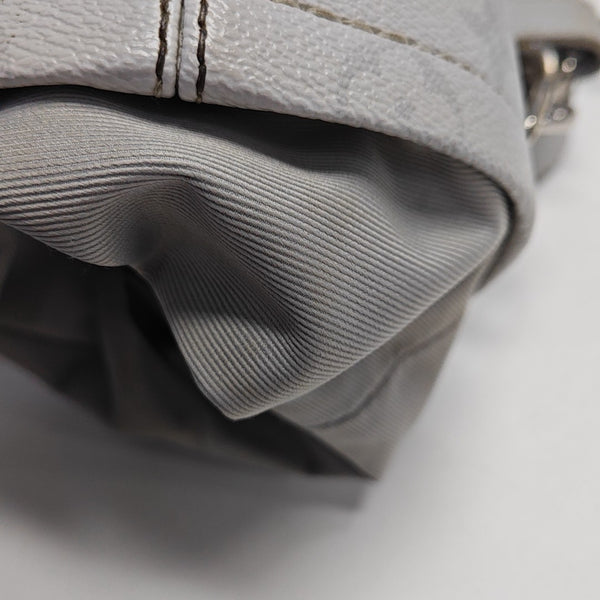 CHALK Monogram Coated Canvas Gray